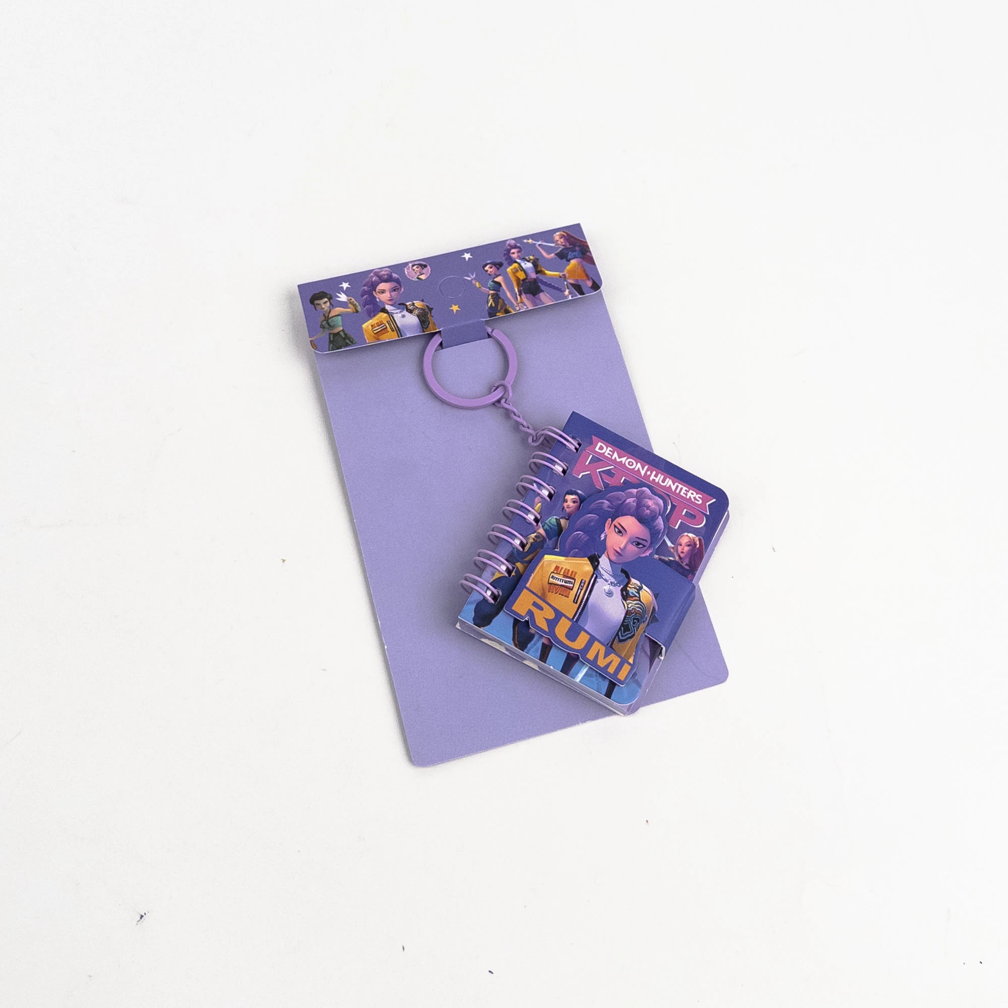 Mini Notebook Keychain Demon Hunters