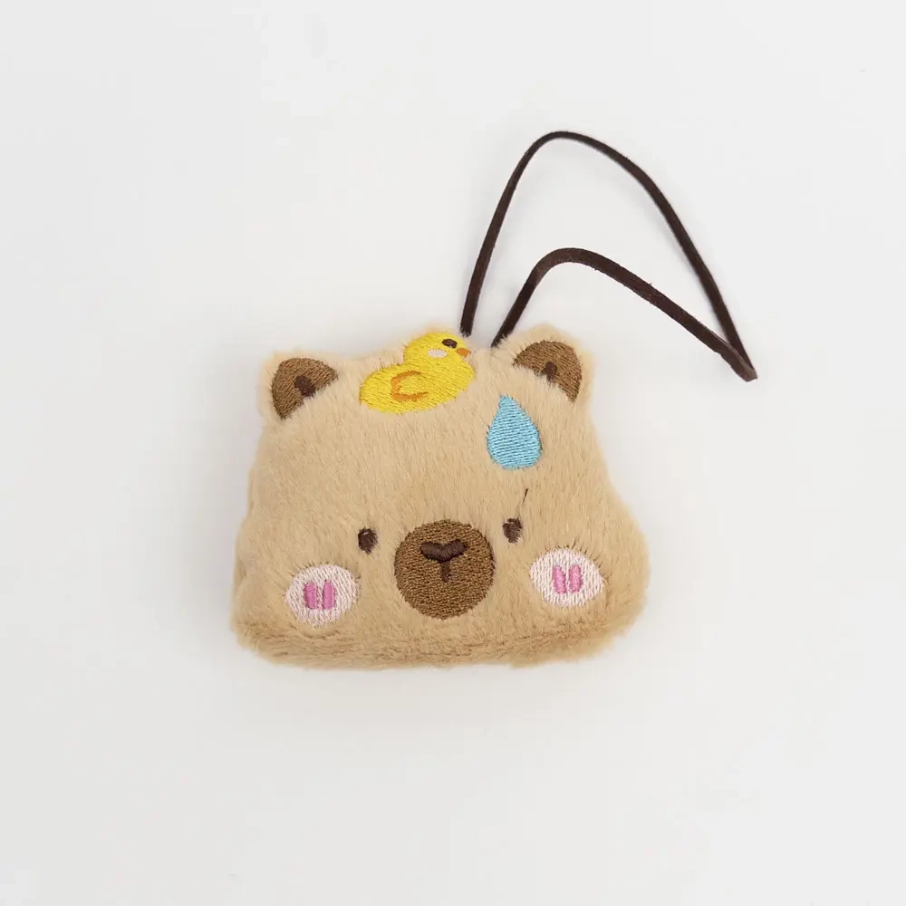 Breloc pufos Capybara