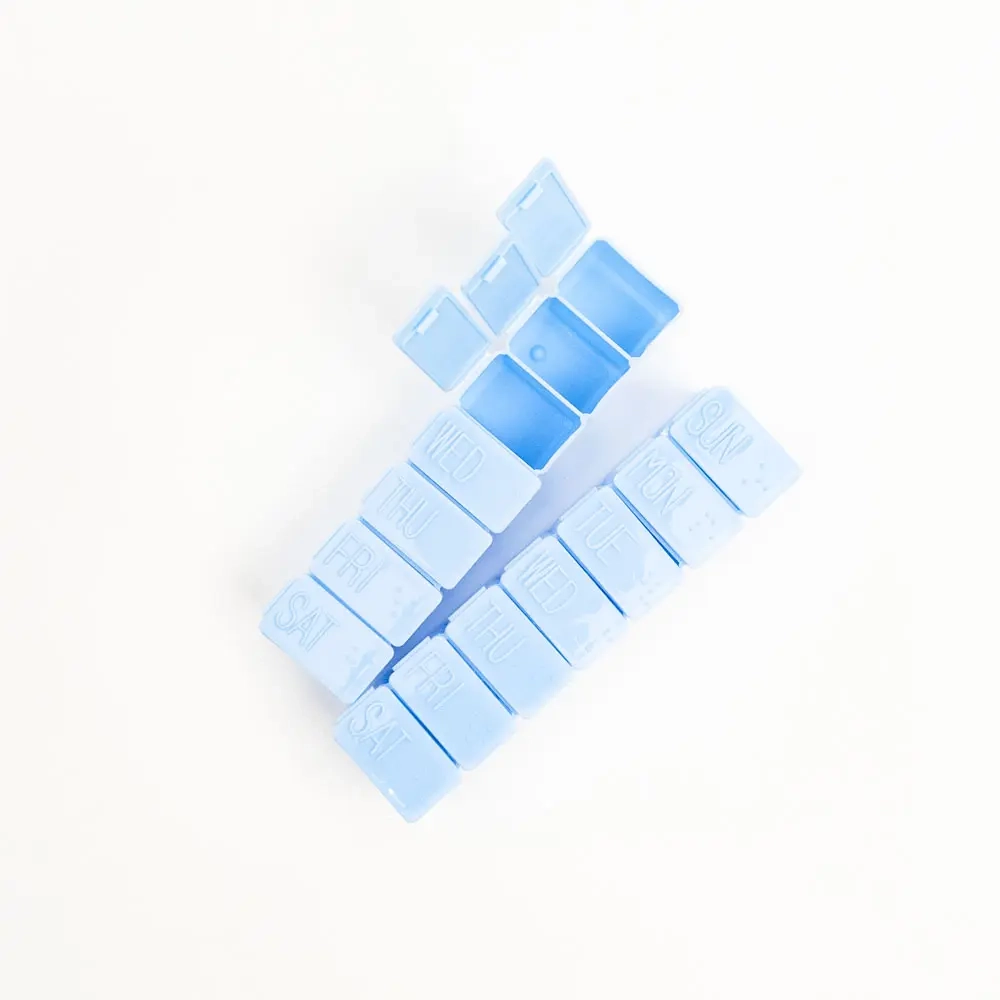 Recipient pentru medicamente Pill Box set 2 bucăți