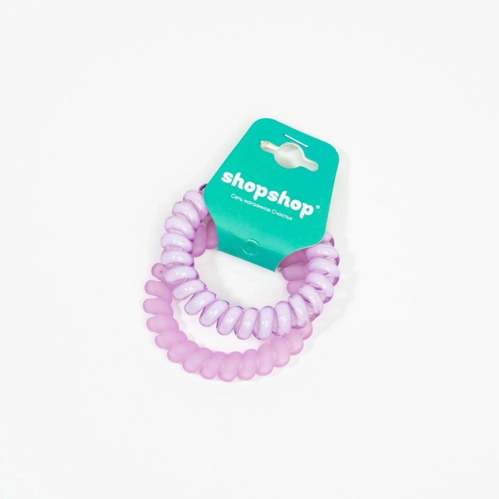Set de Elastice Spirală pentru Păr (2 buc., Mix)