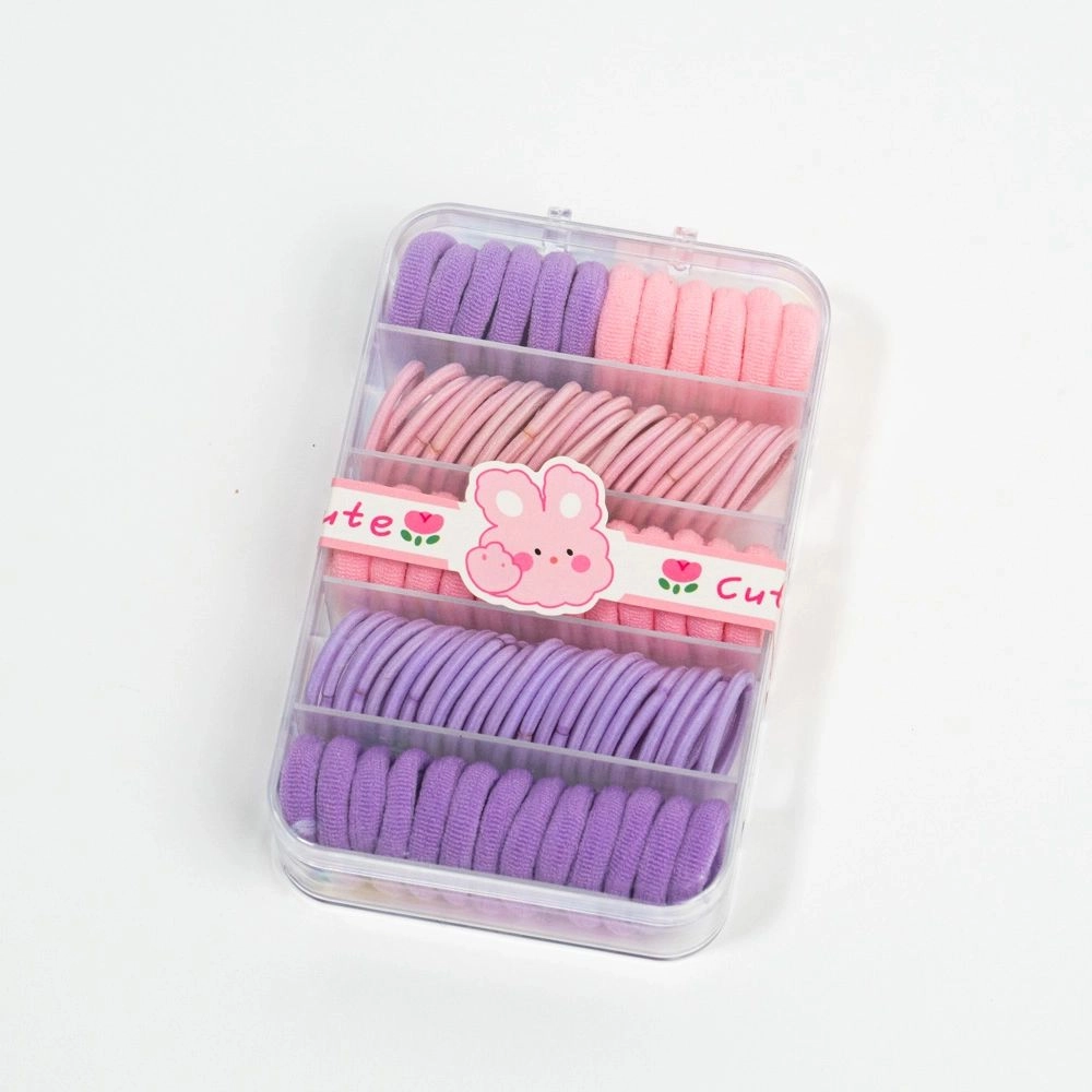 Elastice pentru păr mini set (84 bucăți)