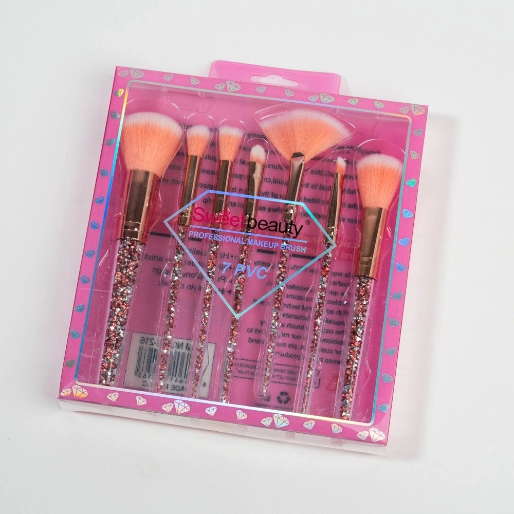 Pensule pentru machiaj Sweet Beauty (set 7 bucăți)