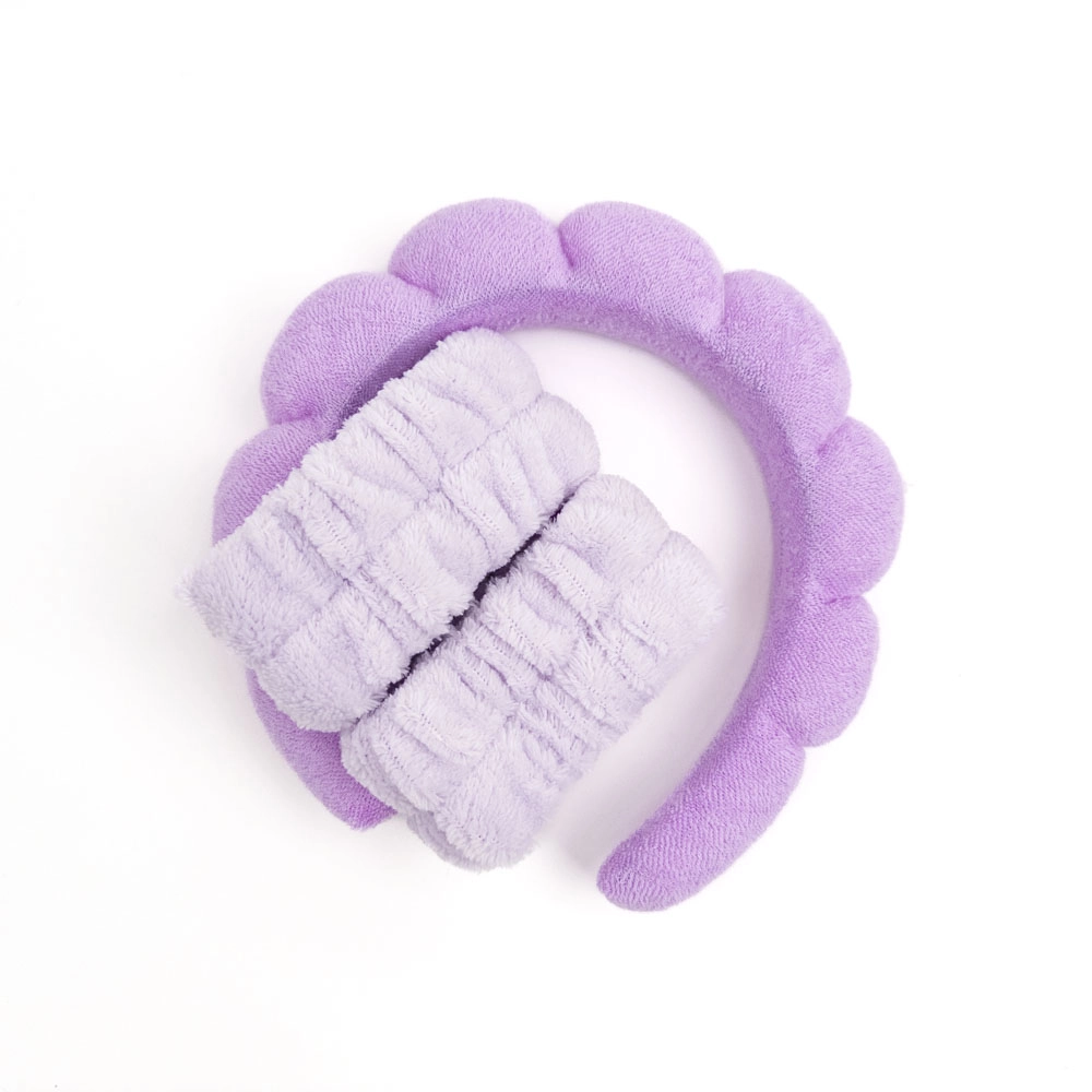 Set Sweet Beauty: bentiță pentru păr, brățări pentru spălare