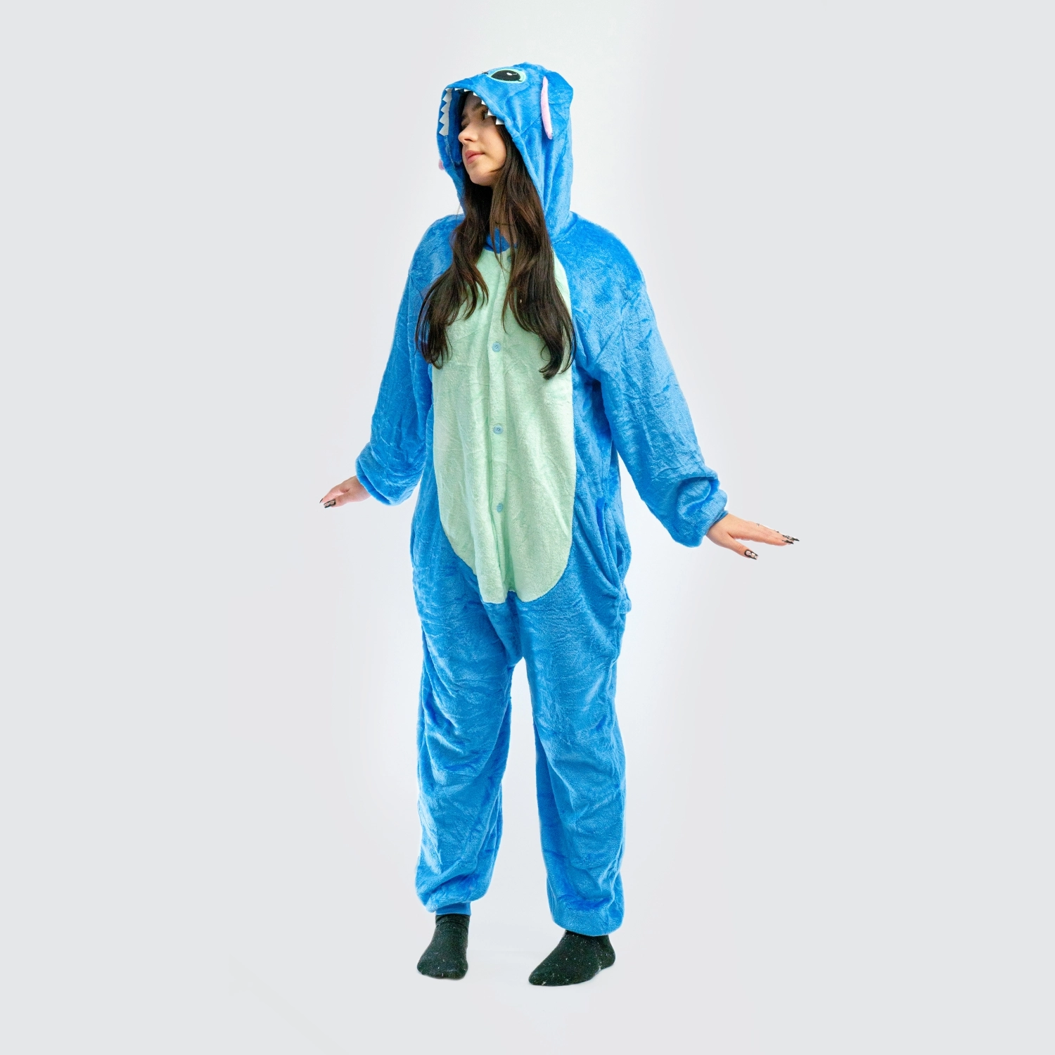 Kigurumi ST albastru M (159–168 cm)