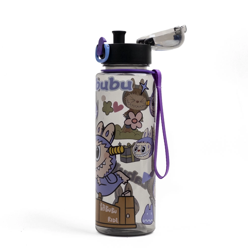 Sticlă cu Pai Labubu (600 ml)