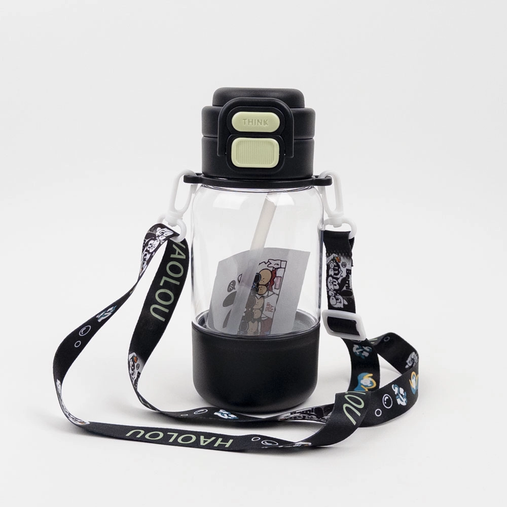 Sticlă cu pai SpotDog 650 ml