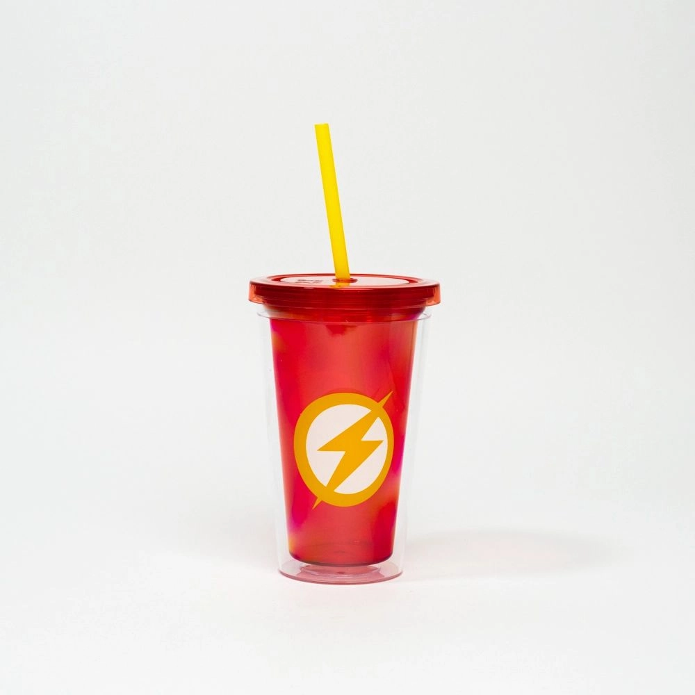 Cup with straw SuperHero 450 ml