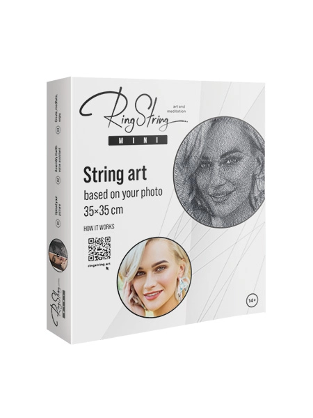 Tablou cu ață RingString Mini (35*35 cm)