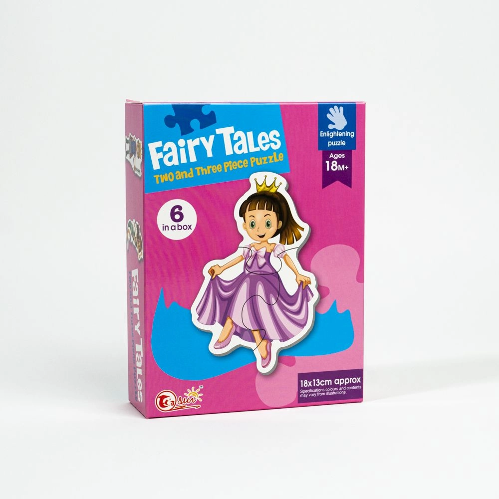 Puzzle FairyTales 18*13 cm 6 bucăți (18 luni+) 88061