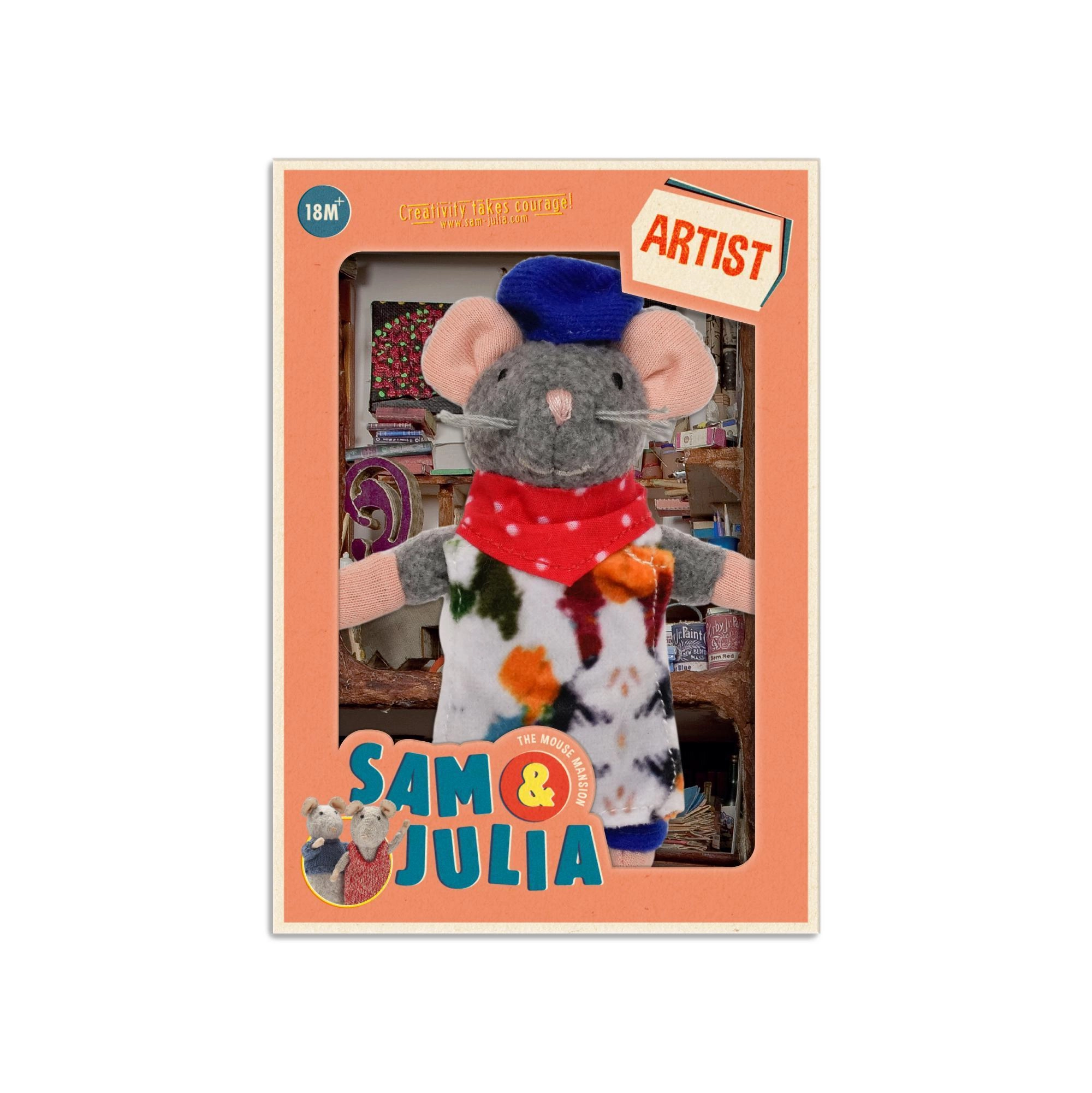 Mini mouse toy Artist