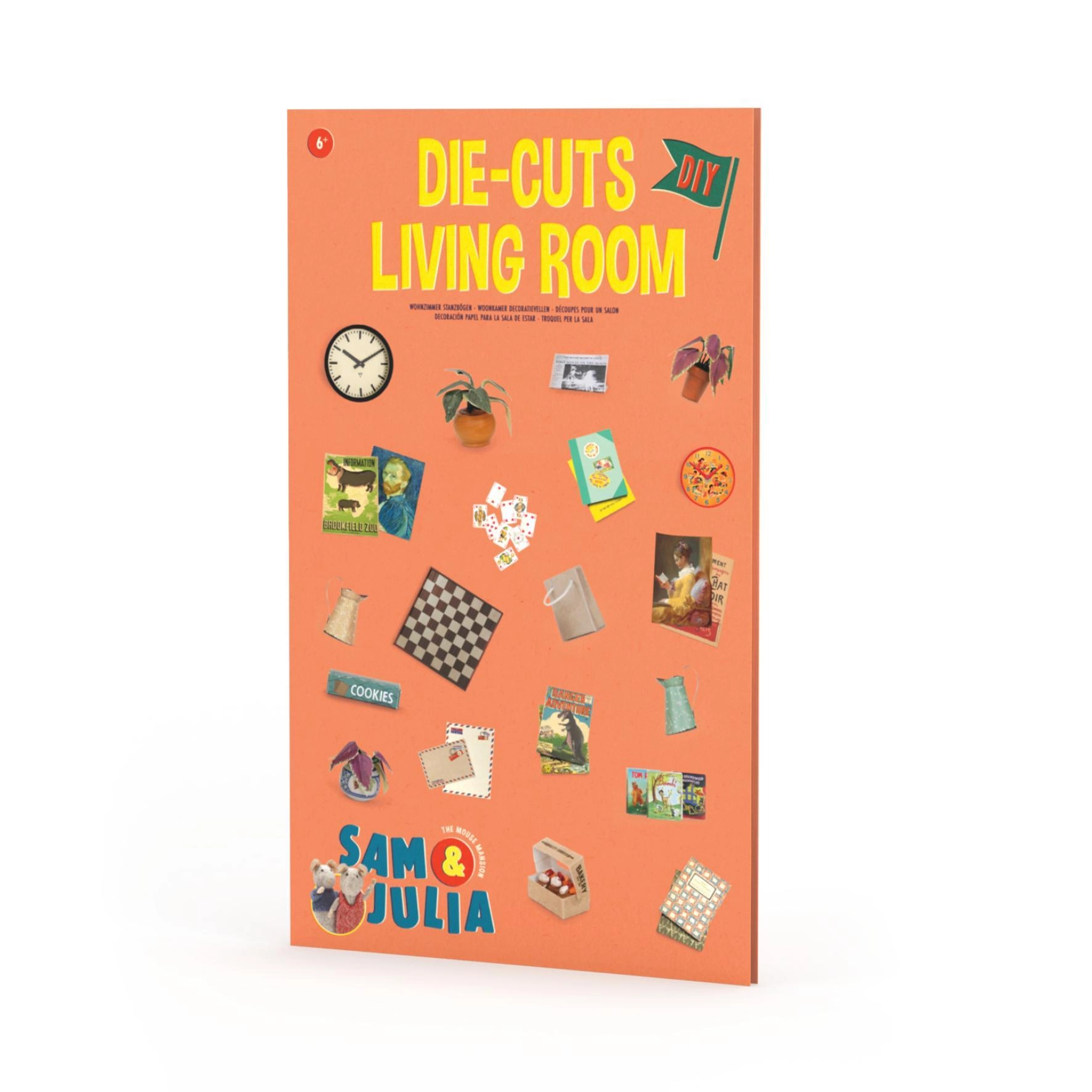 Set de Decupaje Decorative — Sufragerie/Living (DIE-CUTS Living Room)