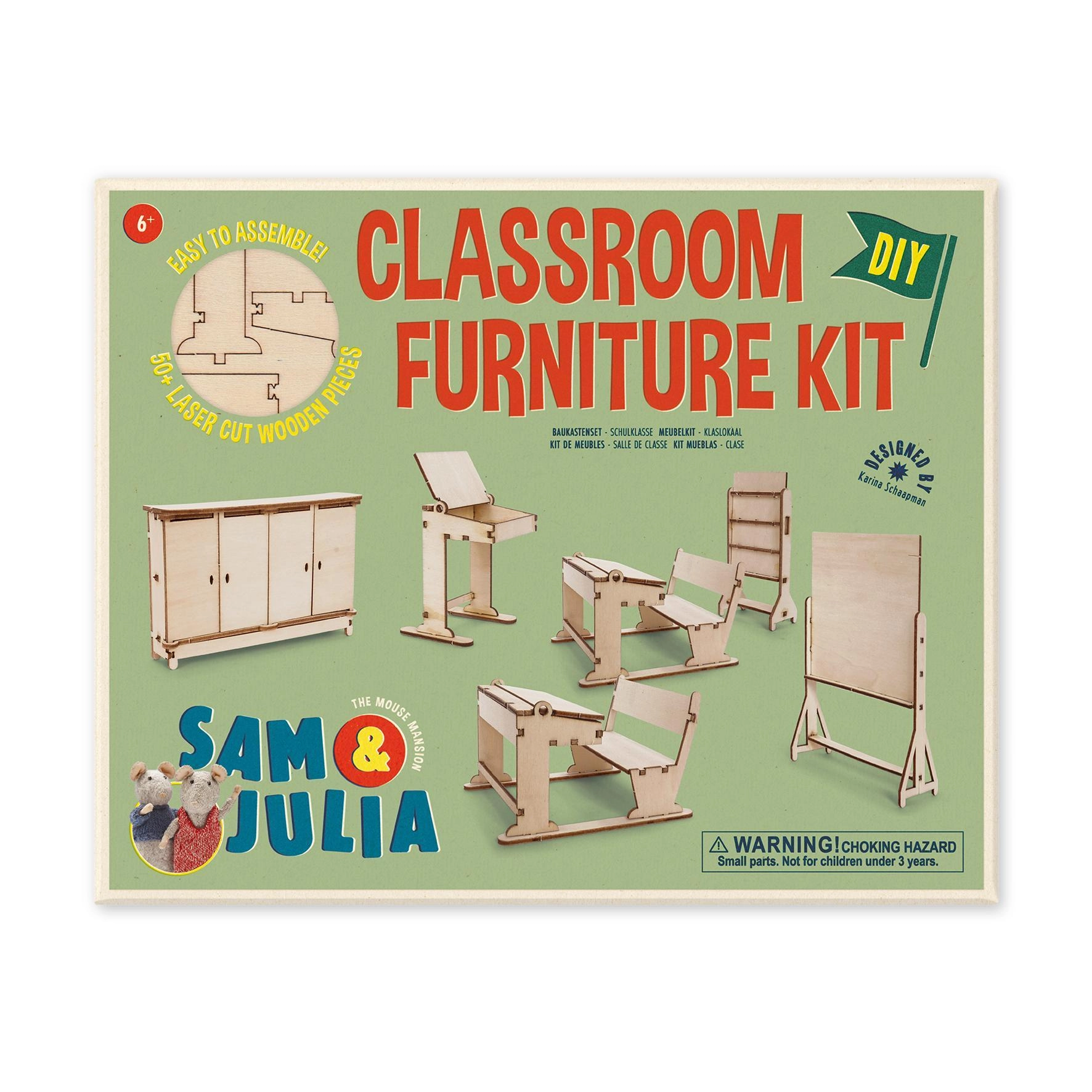 Set de Mobilier DIY — Sală de Clasă