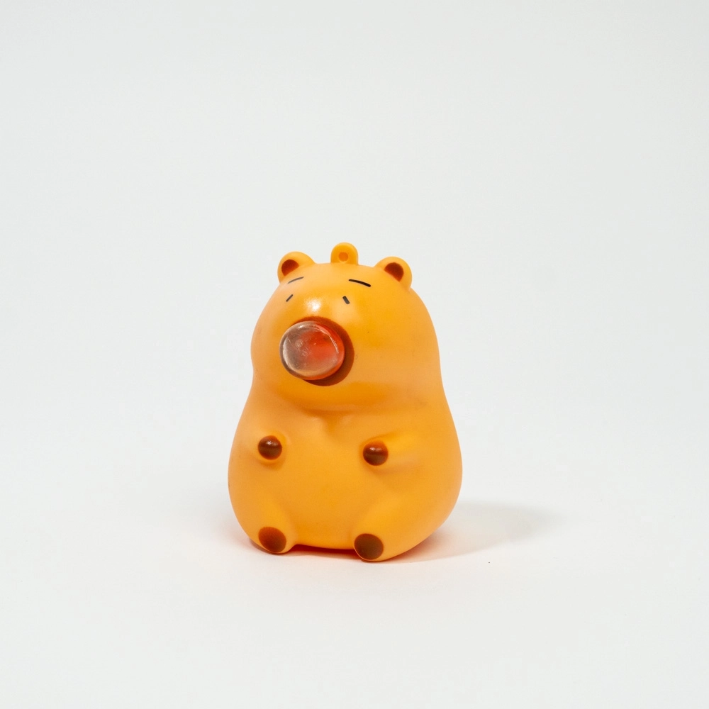 Jucărie antistres squishy Capybara cu gumă de mestecat