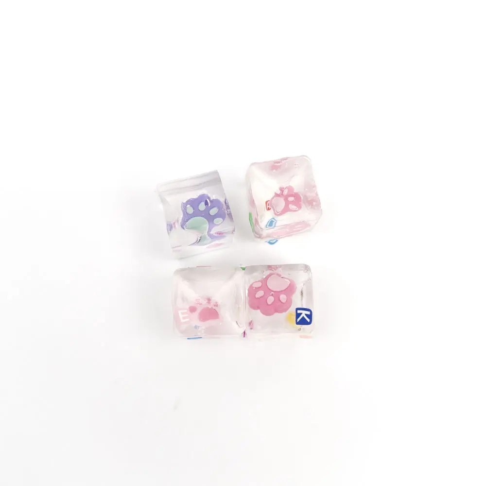 Jucărie antistres squishy Lăbuțe-cuburi de gheață set 4 bucăți
