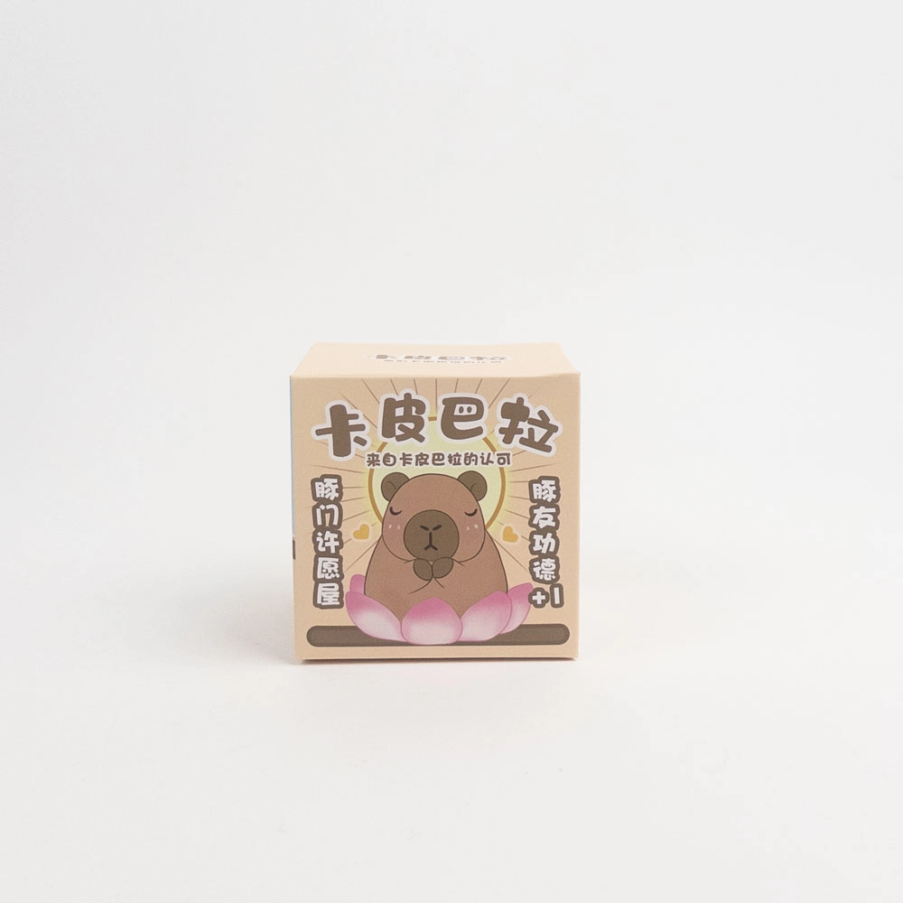 Figurină-surpriză ceramică Capybara 5,5*5,5*5,5 cm Tip 3