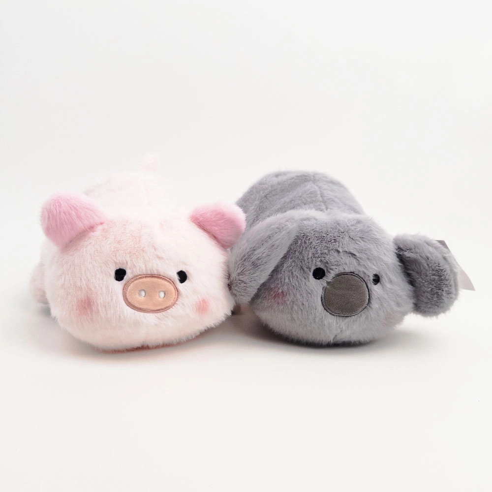 Jucărie de pluș Purceluș + Koala 22 cm