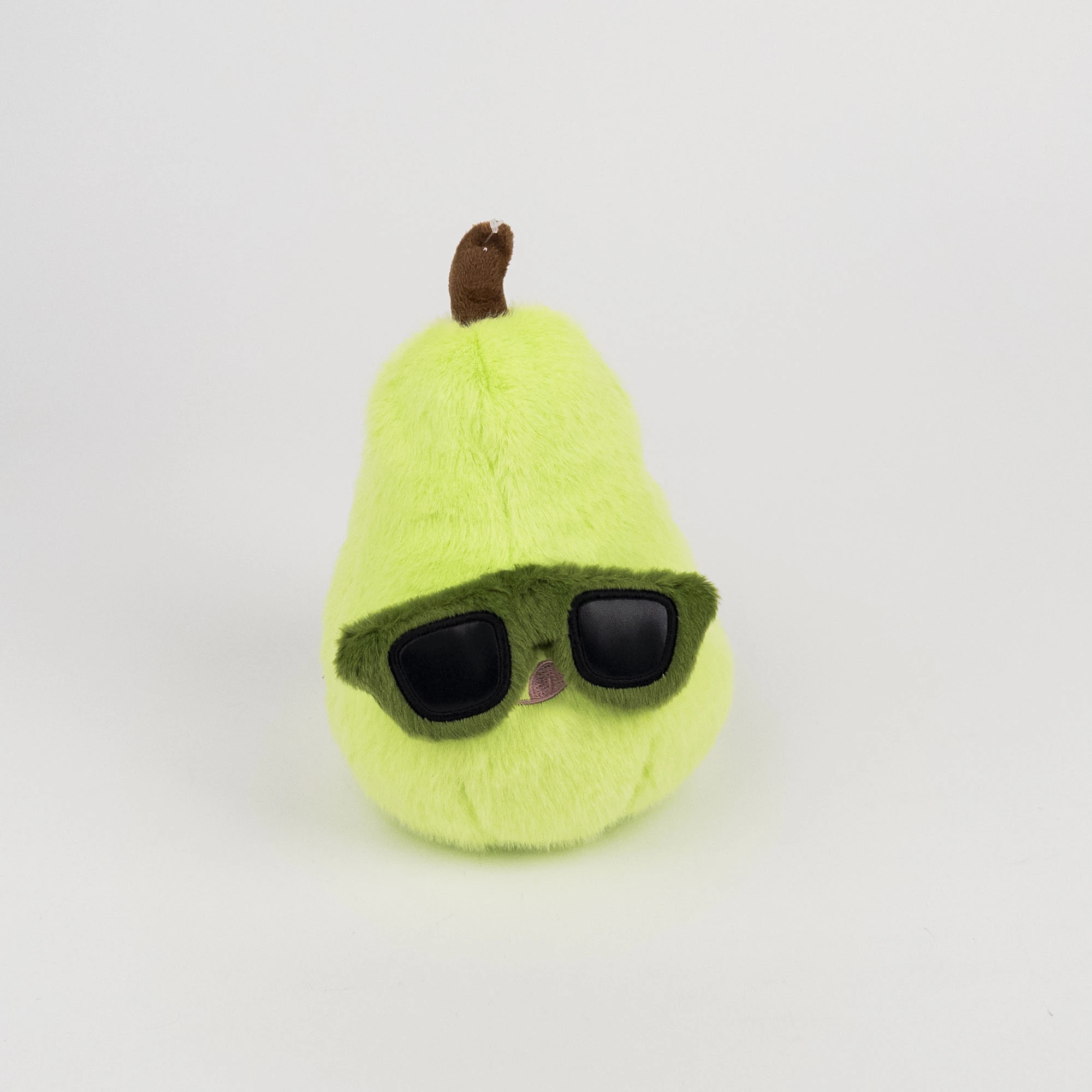 Jucărie de pluș Avocado cu ochelari 20 cm