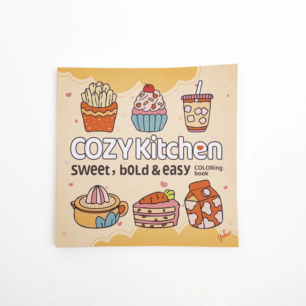 Carte de colorat Cozy Kitchen