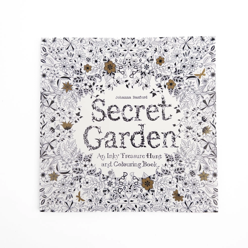 Carte de colorat Secret Garden