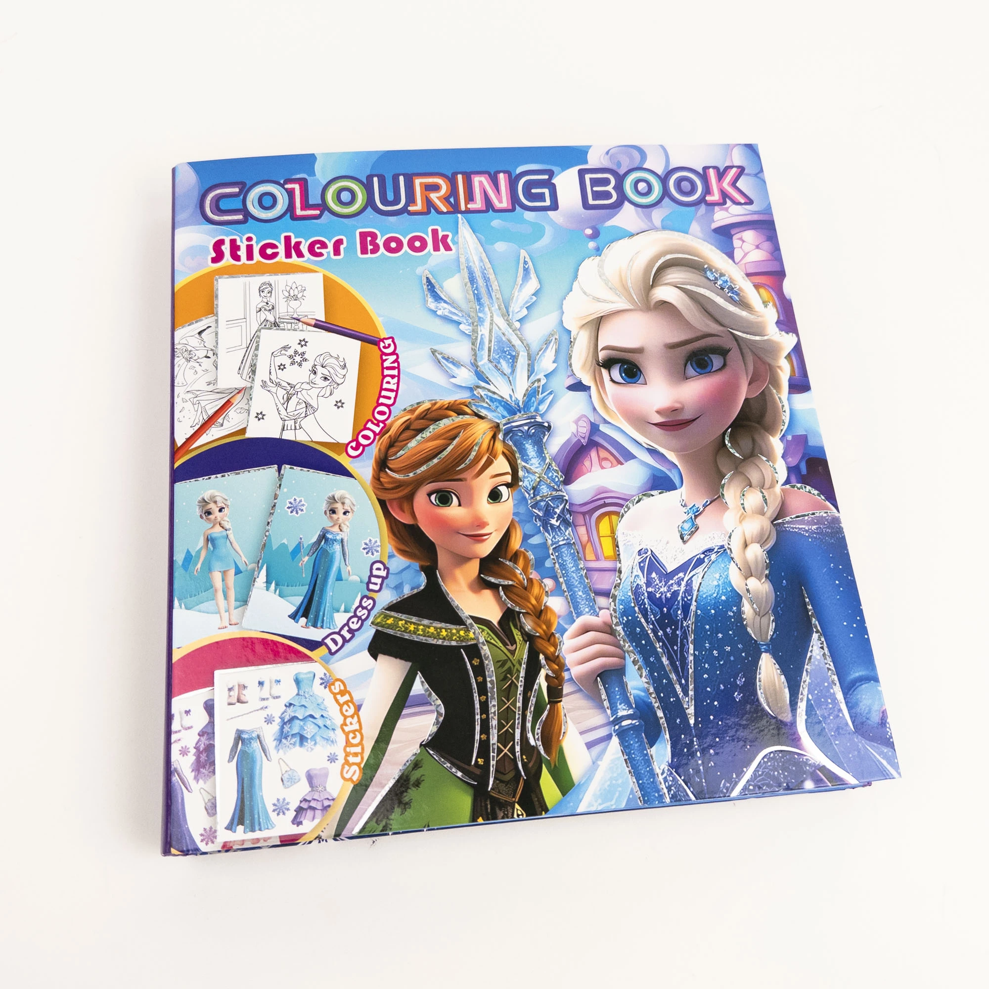 Frozen Dress Up Activity Set (Coloring & Stickers)