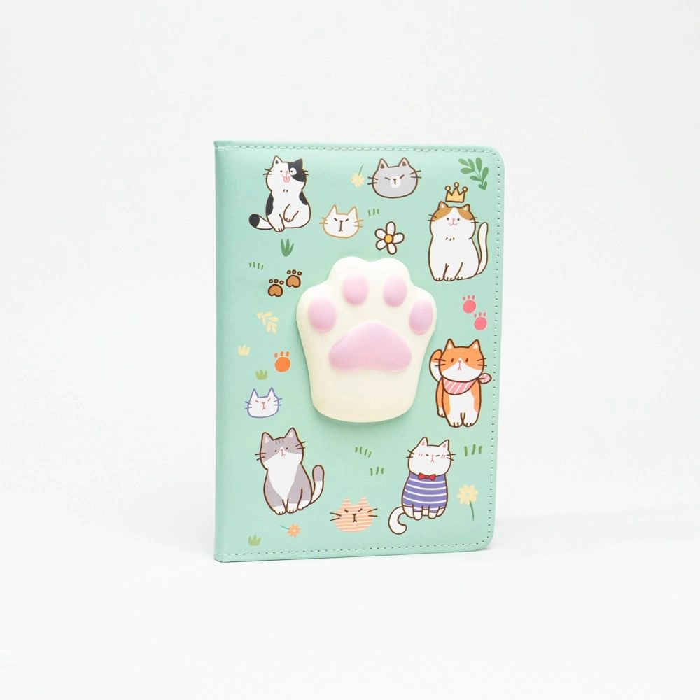 Carnet squishy cu copertă din piele ecologică