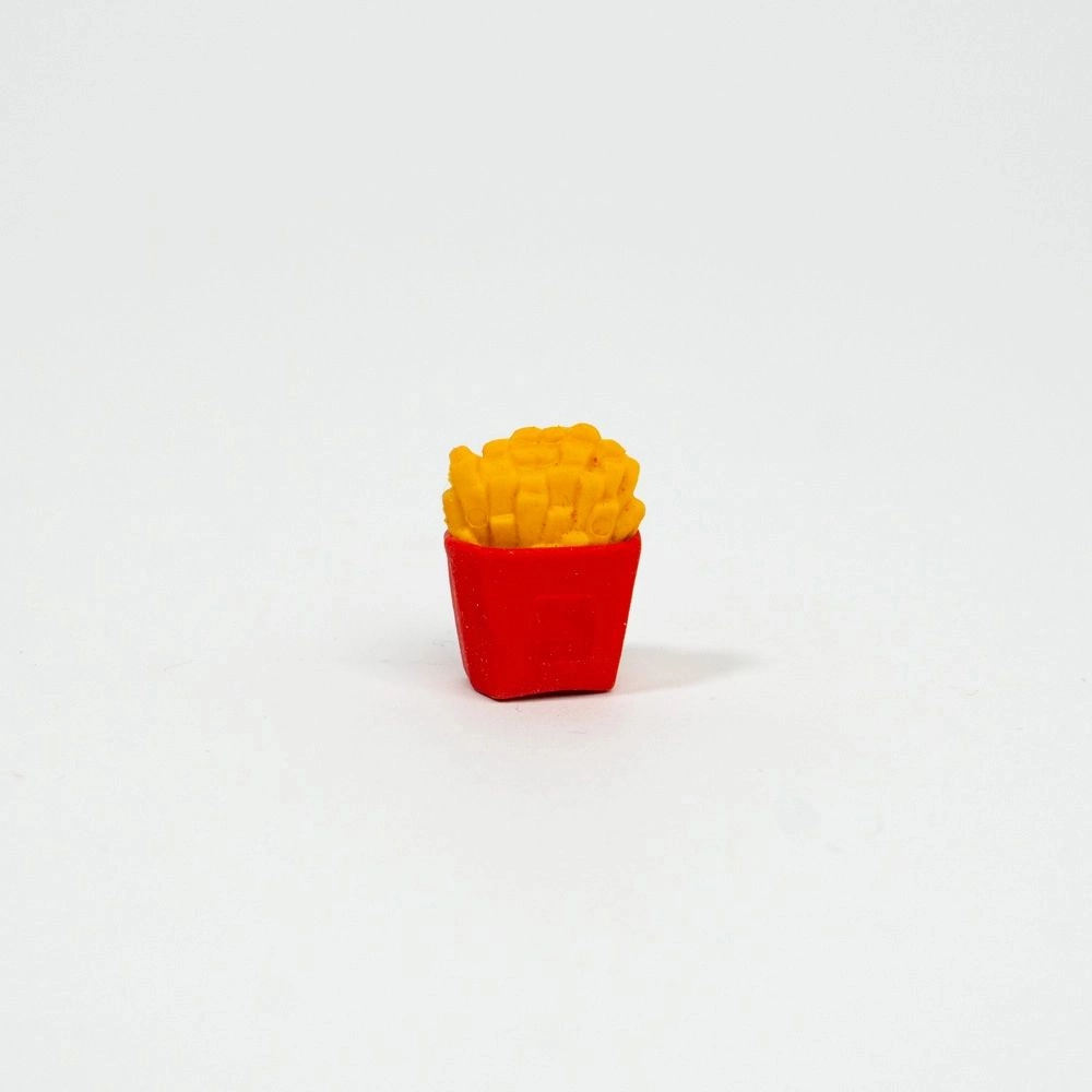 French fries eraser