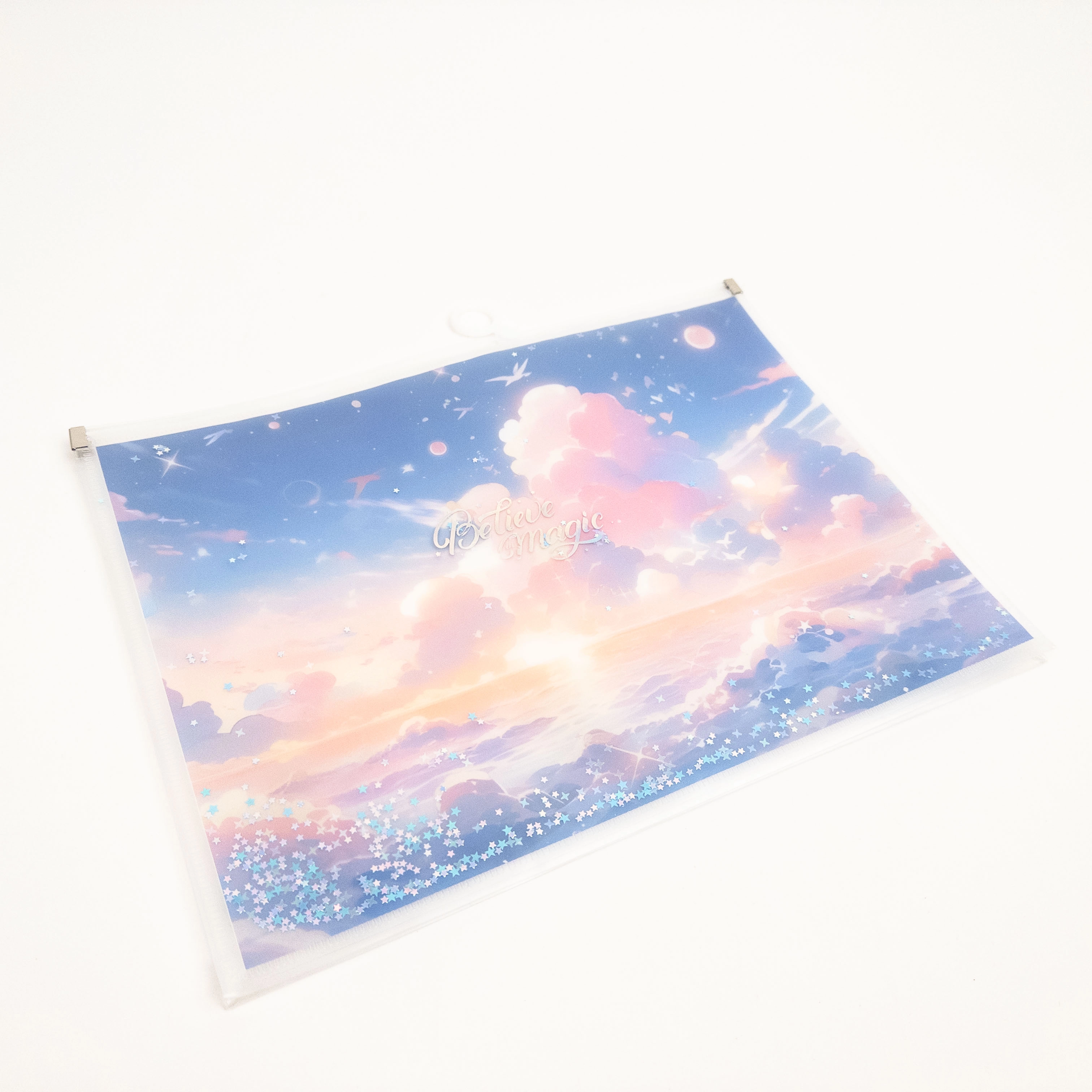 A4 Folder with Glitter