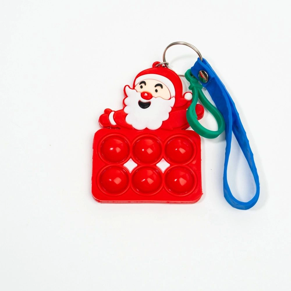 New Year Pop It Keychain