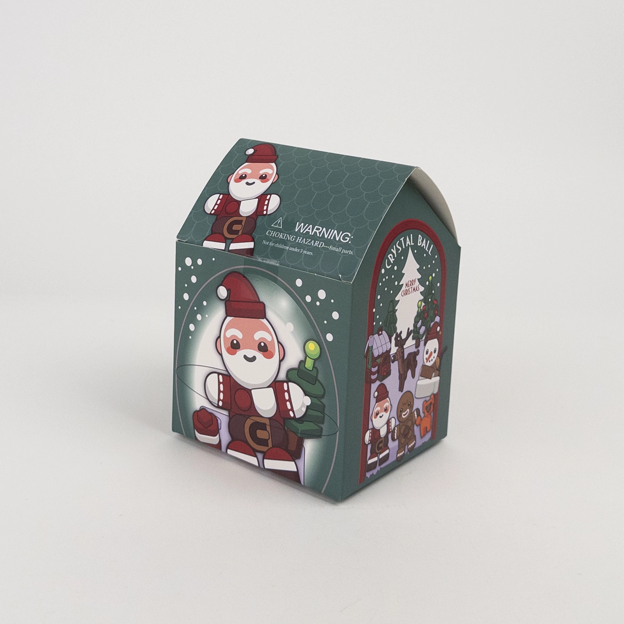 Christmas Crystal Ball Building Block (9x12.5 cm)
