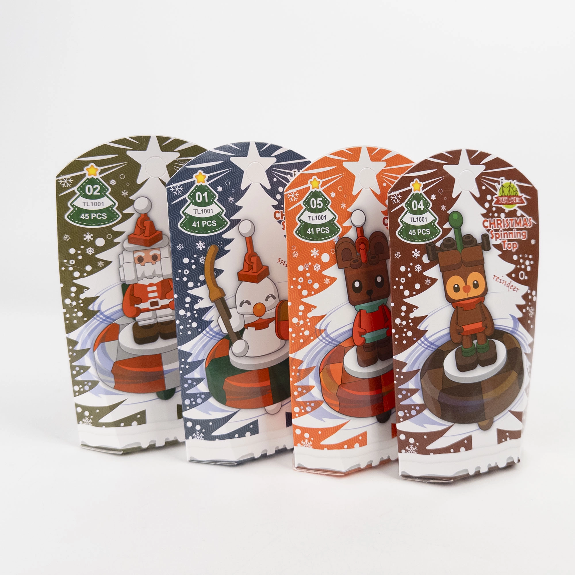 Christmas Spinning Toy Construction Set